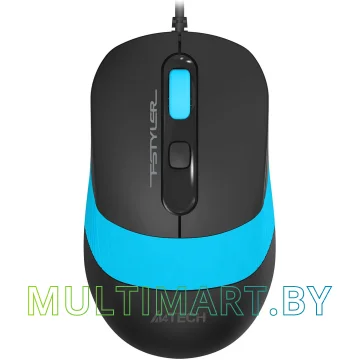 Мышь A4Tech Fstyler FM10S (голубой/черный)